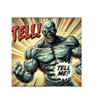 アメコミ爆裂ゾンビ（個別スタンプ：37）