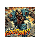 アメコミ爆裂ゾンビ（個別スタンプ：39）