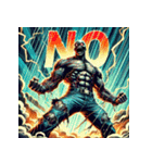 アメコミ爆裂ゾンビ（個別スタンプ：40）