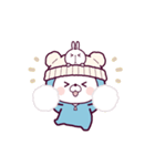 動く♪くまぽこの冬の生活（個別スタンプ：11）
