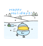 へんてこなヒヨコのまったりな冬（個別スタンプ：6）