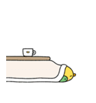 へんてこなヒヨコのまったりな冬（個別スタンプ：26）