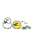 へんてこなヒヨコのまったりな冬（個別スタンプ：39）