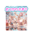 砂糖の雪が降る❤️あまくて❤️かわいい世界（個別スタンプ：11）