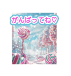 砂糖の雪が降る❤️あまくて❤️かわいい世界（個別スタンプ：12）
