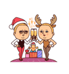 クリスマスぷりてぃツイン【冬とXmas】（個別スタンプ：2）