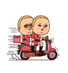 クリスマスぷりてぃツイン【冬とXmas】（個別スタンプ：5）