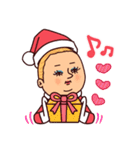 クリスマスぷりてぃツイン【冬とXmas】（個別スタンプ：6）