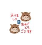 mottoのミニミニご挨拶♡年末年始（再）（個別スタンプ：20）