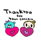 (nenerin日常スタンプ550英語気遣い)（個別スタンプ：5）