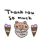 (nenerin日常スタンプ550英語気遣い)（個別スタンプ：6）