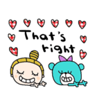 (nenerin日常スタンプ550英語気遣い)（個別スタンプ：11）