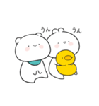 ゆる×ゆる♡ベビーうさっくま（個別スタンプ：9）