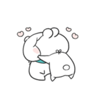 ゆる×ゆる♡ベビーうさっくま（個別スタンプ：14）