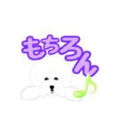 ビションフリーゼのOK系返信特集（個別スタンプ：9）