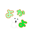 ビションフリーゼのOK系返信特集（個別スタンプ：16）