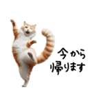 猫ネコねこ★毎日必ず使う家族連絡（個別スタンプ：7）