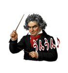 ベートーベン 作曲 バロック 音楽 (小)（個別スタンプ：23）