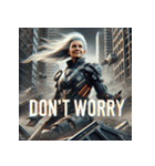 最強婆さん、降臨。（個別スタンプ：15）