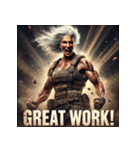 最強婆さん、降臨。（個別スタンプ：35）