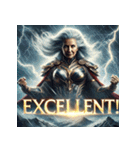 最強婆さん、降臨。（個別スタンプ：36）