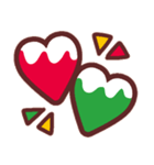 クリスマスカラー♡ひらがな①（個別スタンプ：39）