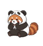 パンダになりたいレッサーパンダ2（個別スタンプ：6）