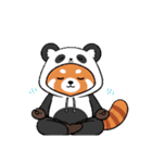 パンダになりたいレッサーパンダ2（個別スタンプ：18）