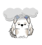 シーズー犬 2025 「スケジュールなどに」（個別スタンプ：33）