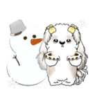 シーズー犬 2025 「スケジュールなどに」（個別スタンプ：34）