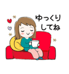 普通に大人女子 （年末年始編）7（個別スタンプ：7）