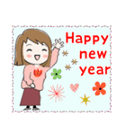 普通に大人女子 （年末年始編）7（個別スタンプ：40）