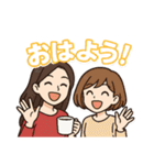 小さなカフェ巡り、コーヒーが呼んでいる（個別スタンプ：1）