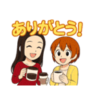 小さなカフェ巡り、コーヒーが呼んでいる（個別スタンプ：9）