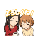 小さなカフェ巡り、コーヒーが呼んでいる（個別スタンプ：15）