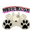 ブルテリア錦四郎02（個別スタンプ：15）