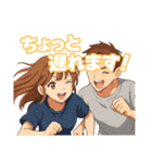 ゴルフ大好きプレイヤーのラウンド外気持ち（個別スタンプ：26）