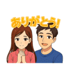 ゴルフ大好きプレイヤーのラウンド外気持ち（個別スタンプ：37）