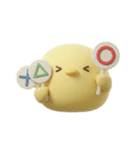 ひよこの日常（3D編）（個別スタンプ：13）