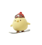 ひよこの日常（3D編）（個別スタンプ：32）