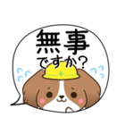 でか文字♦災害安否用♦コイケルのスタンプ（個別スタンプ：1）