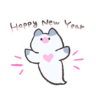 海の生き物のお正月（個別スタンプ：11）