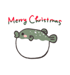 海の生き物のお正月（個別スタンプ：21）