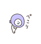 biepo ブルブル動く 寒いよしろまーる（個別スタンプ：17）