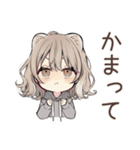 癒やしフェレットちゃん♡気遣い敬語（個別スタンプ：15）