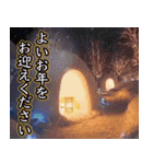 大人お洒落な煌めく年末年始（個別スタンプ：7）