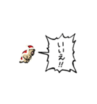 ▶︎動く！叫ぶマーモット【サンタver.】（個別スタンプ：11）