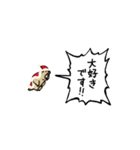 ▶︎動く！叫ぶマーモット【サンタver.】（個別スタンプ：20）