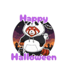 パンダになりたいレッサーパンダ英語ver2（個別スタンプ：21）