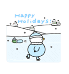 へんてこなアヒルのまったりな冬（個別スタンプ：6）